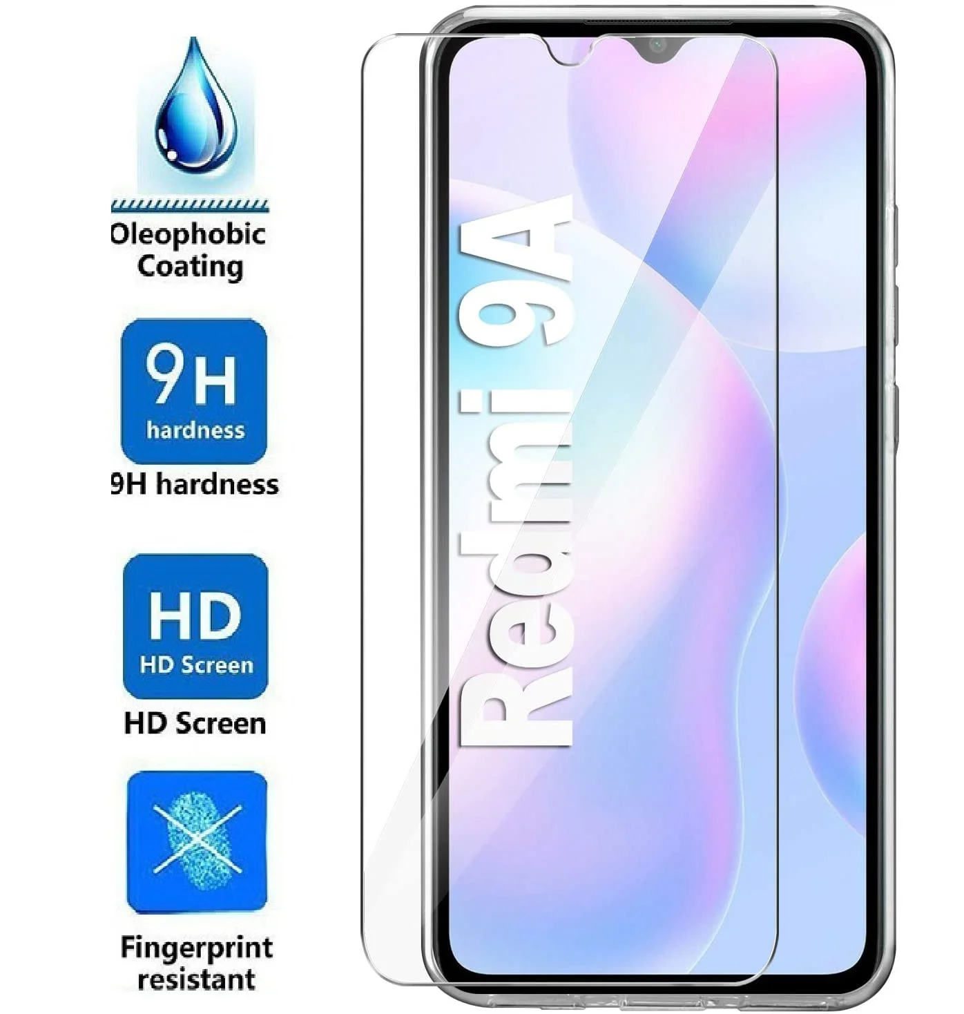 Закаленное стекло для Redmi 9 9A 9C 10X red rice Note S Note9 Pro Xiaomi Mi Lite 9T Mi9 SE 9AT 9i защитная пленка |