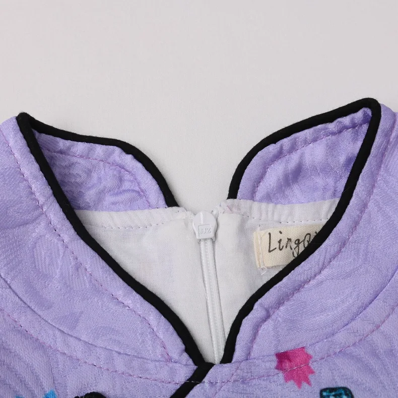 Новинка детское платье Чонсам с рисунком юбка Детская кукла надписью |