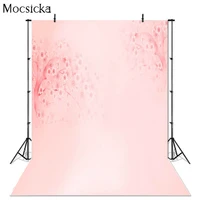 mocsicka abstract photography background shooting newborn baby shower professional props pink peach blossom decoration studio