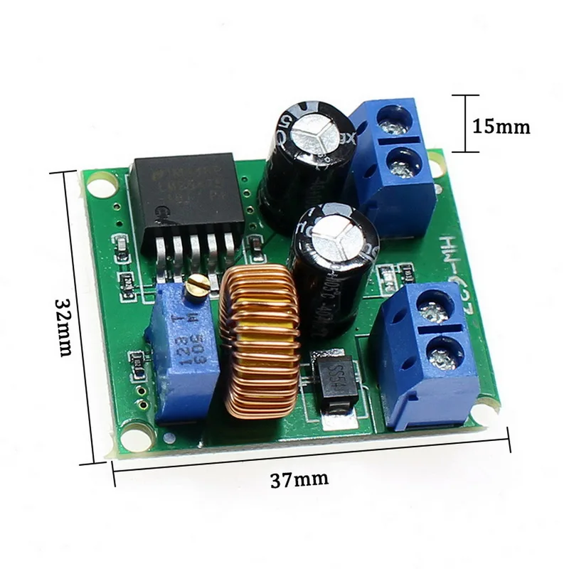 Dc-dc 3v-35v до 4v-40v регулируемый Повышающий Модуль питания 3v 5v 12v 19v 24v 30v 36v повышающий