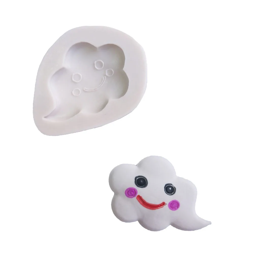 Облако Радуга Силиконовая Форма Sugarcraft Торт Инструменты для украшения помадки