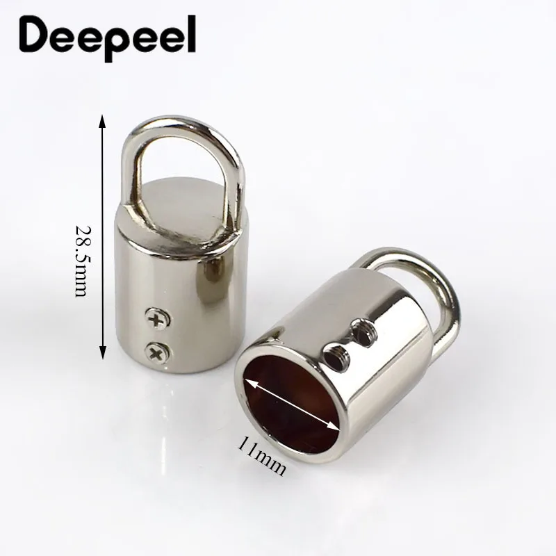 10/20 шт. 11 мм Сумка металлическая пряжка ремешок для сумочки бахрома крышка