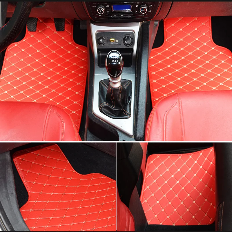 ZRCGL universal Car floor mat for Citroen all models C4-Aircross C4-PICASSO C5 C2 C4 C6 C-Elysee C-Triomphe auto accessories | Автомобили