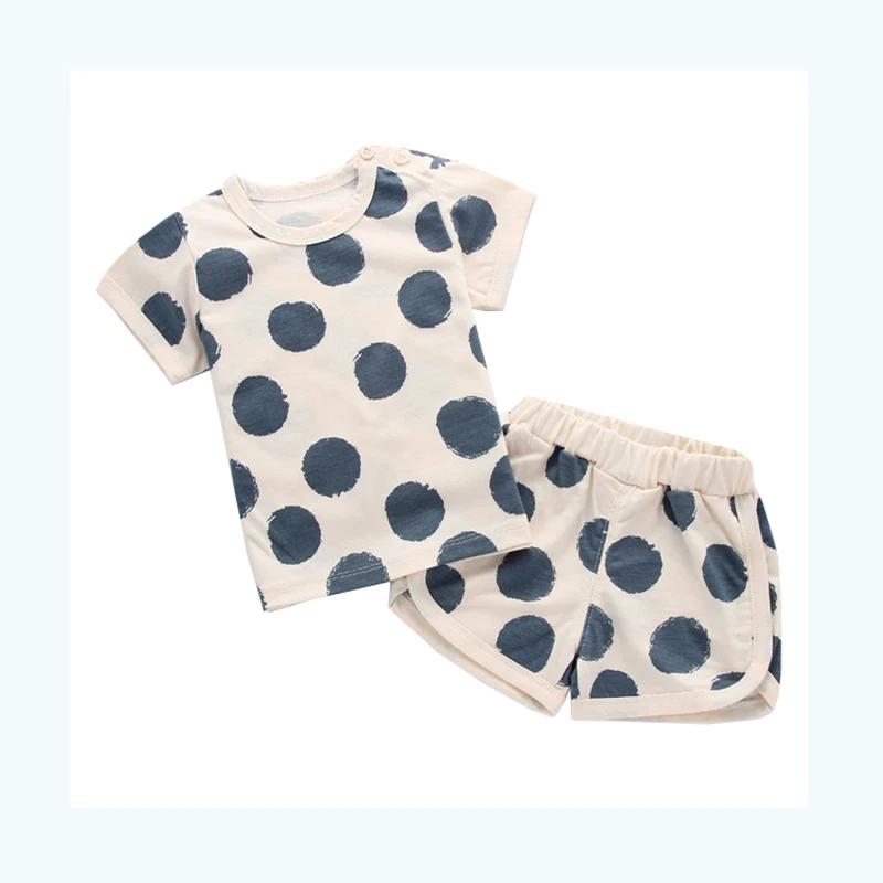 2pcs Toddler Girls Summer Clothing Set Baby Girl Clothes 2020 New Cotton T Shirt + Short Pants Lovely Cartoon Casual Outfit 0-3T | Детская