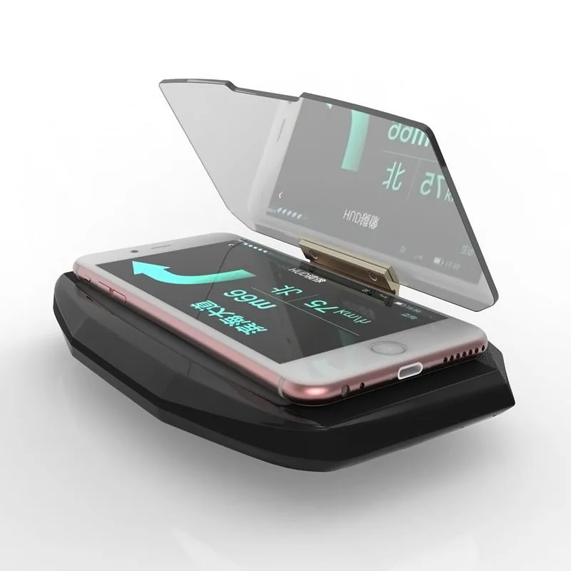 Хит продаж новинка Автомобильный GPS телефон HUD мобильный навигационный кронштейн