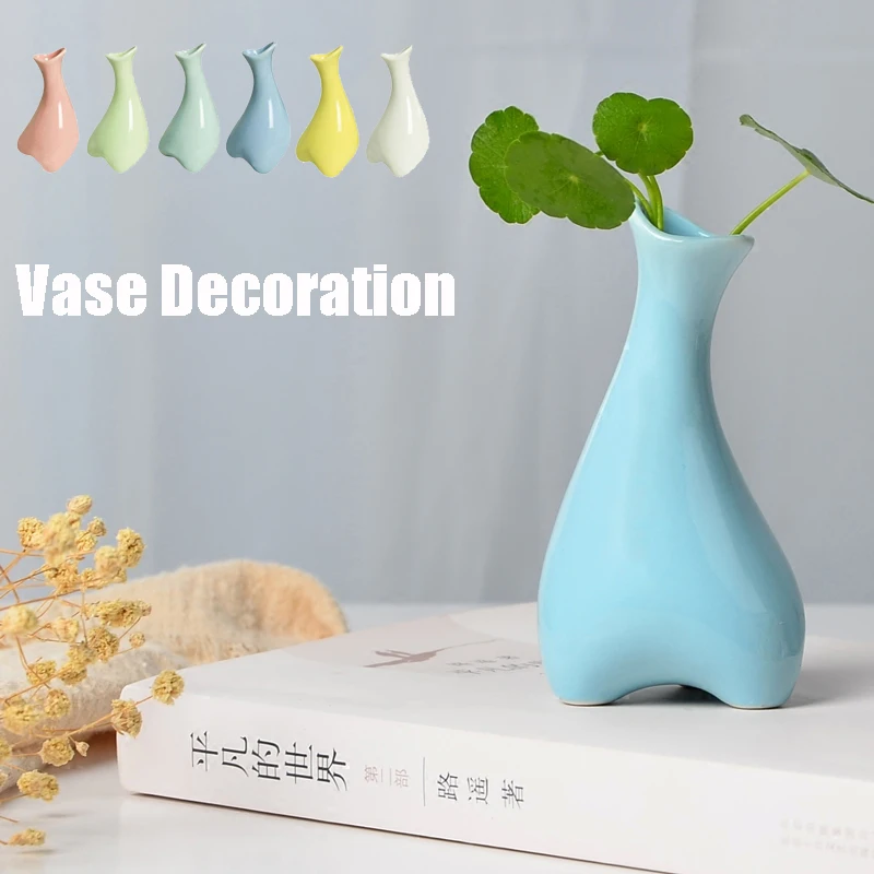 Керамическая ваза Мини цветочный горшок украшения фарфоровые офисные домашние