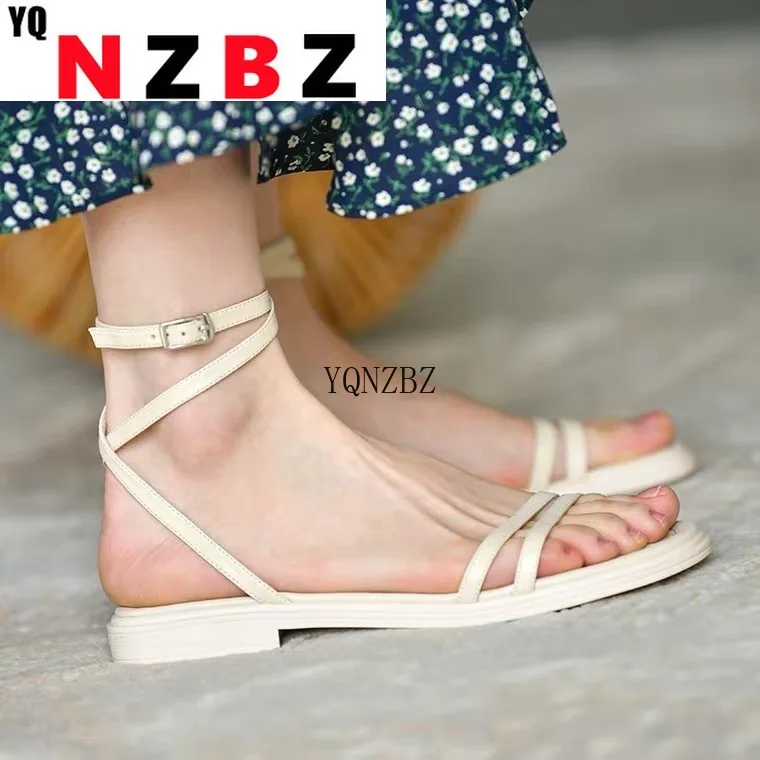 

2021 Summer New Style Casual Sandals Women Buckle Open Toe Outdoor Casual Beach Sandals Soft Sole Comfortable Women's Shoes