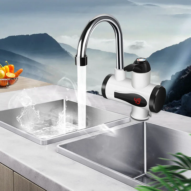 

Электрический водонагреватель, быстродействующий, с цифровым дисплеем, 220 В, 3000 Вт