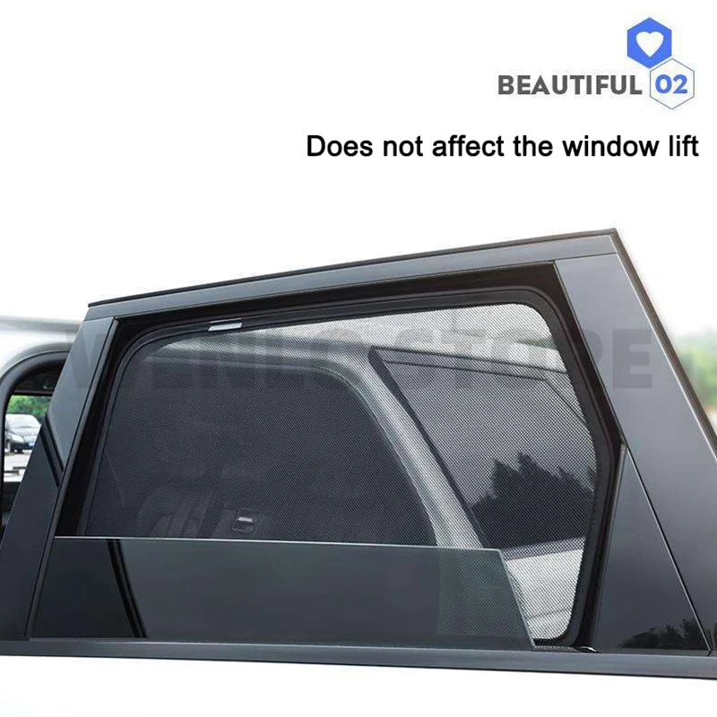

For BAOJUN 610 2014-2021 Car Sunshield Sunblind Sunlight Solar Auto Protection Magnetic Curtain Side Front Back Rear Window
