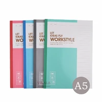 4pcs mg a5 notebook 60 sheets business wireless binding personal diary journal records cute study school office stationery
