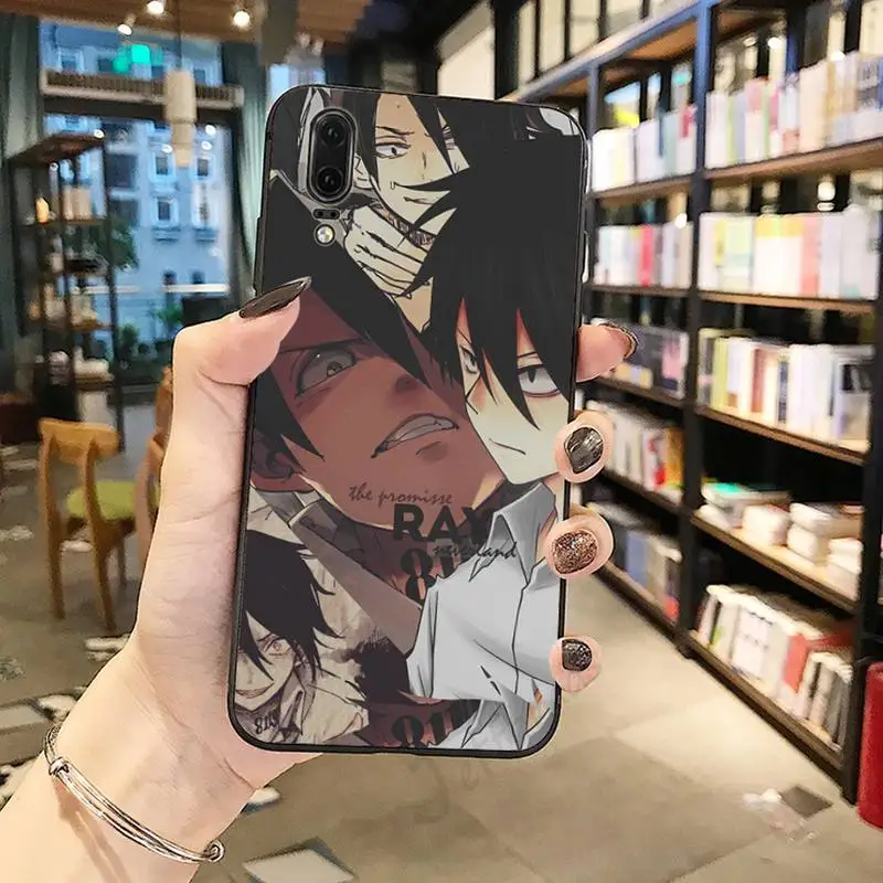 

Anime Ray The Promised Neverland Phone Case For Huawei honor Mate P 10 20 30 40 Pro 10i 9 10 20 8 x Lite