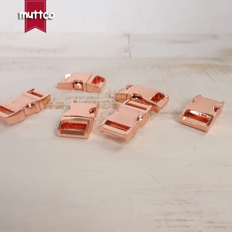 50 шт/лот изогнутые боковые быстро расстегивающиеся пряжки для 15 мм ошейника