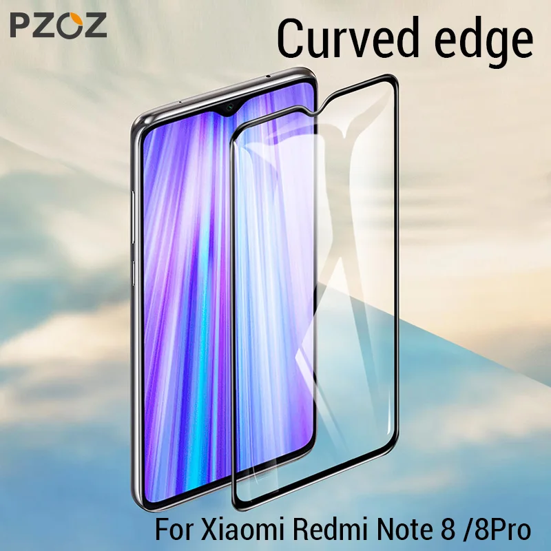 PZOZ для Redmi k30 полное покрытие закаленное стекло Защита экрана xiaomi redmi note 8 note8 pro 8t