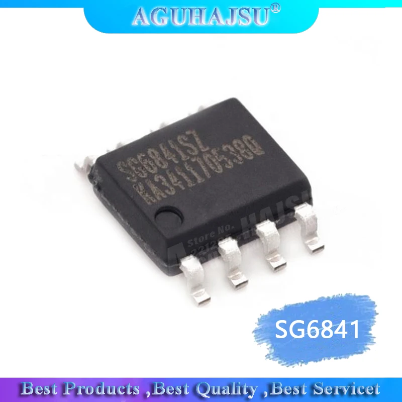 10pcs/lot LCD power management chip driver SG6841 SG6841S SG6841SZ SOP-8 | Электронные компоненты и
