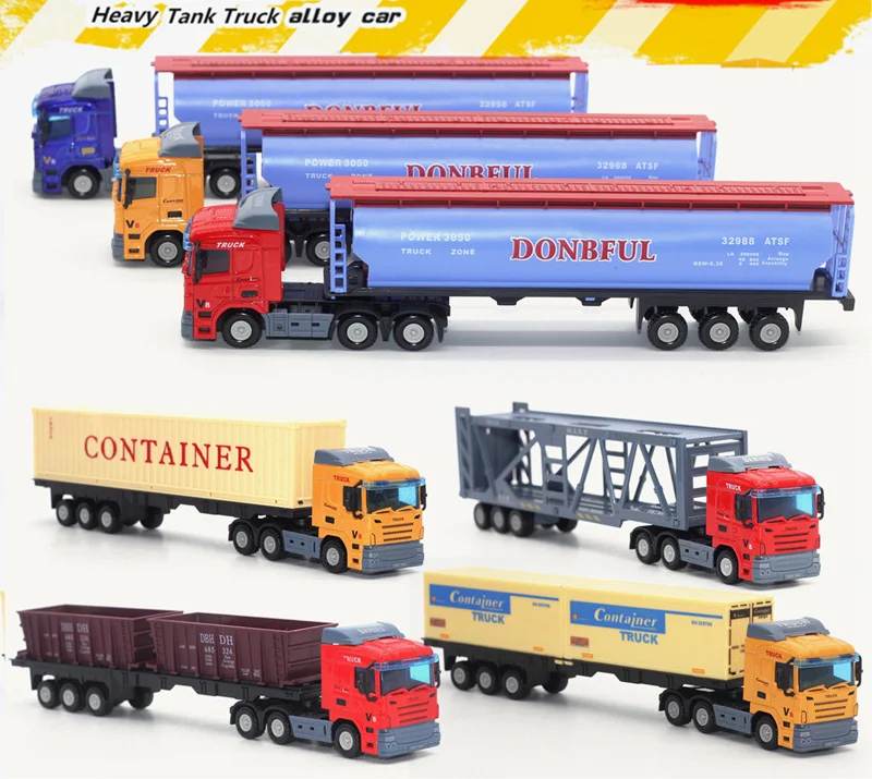 

1/48 Alloy Metal Diecast Transporter Truck