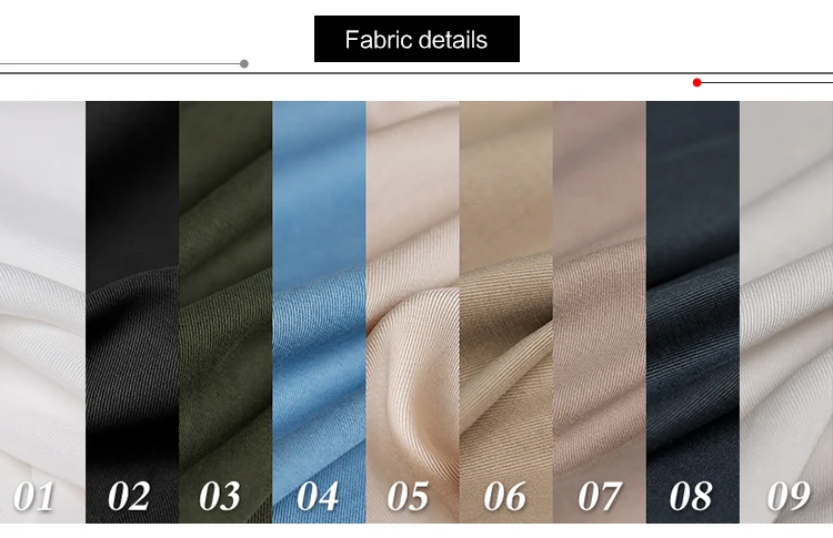 The Cloth 375g/m weight Soft Twill Tencel Cotton Fabrics Materials Autumn Women Windcoat Pants Sewing Cloth Freeshipping