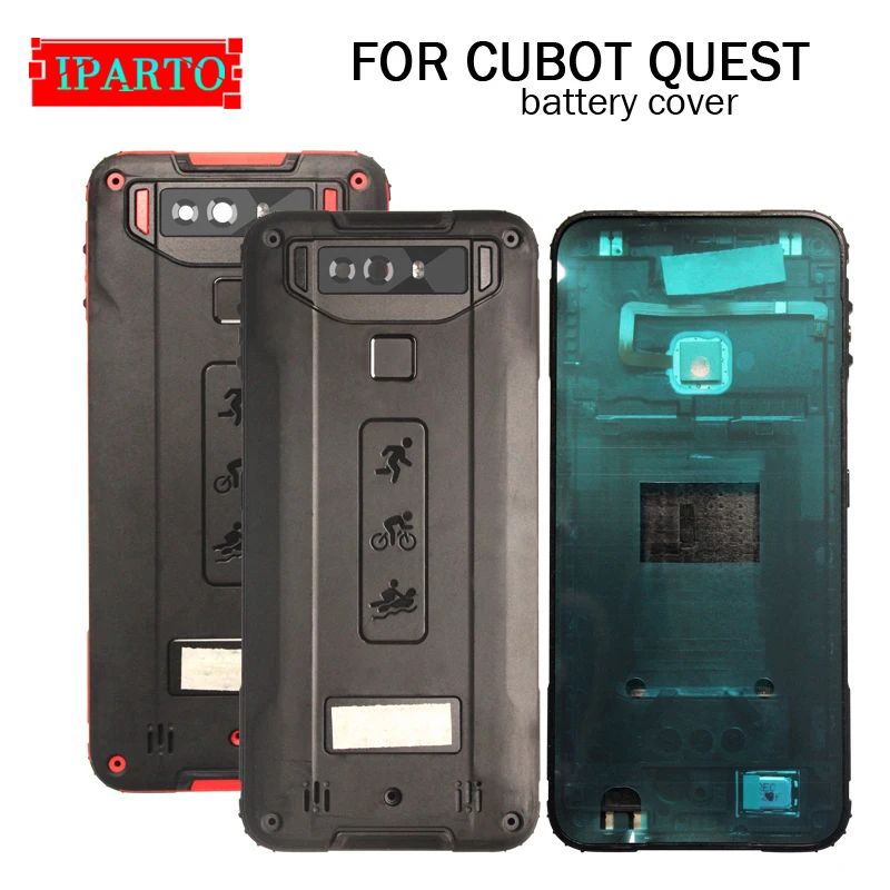 CUBOT QUEST крышка батареи Замена прочный Чехол для мобильного телефона аксессуар для CUBOT QUEST