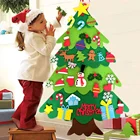 Рождественский подарок для детей, Рождественская елка, войлочные украшения, уникальная настенная подвеска, рождественская елка, украшение для дома