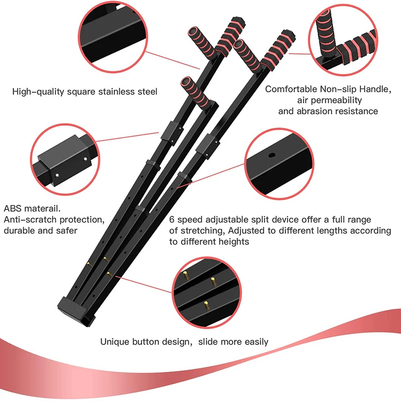 Растягиватель для ног 3 бар растягивающая машина балета йоги танцев дома