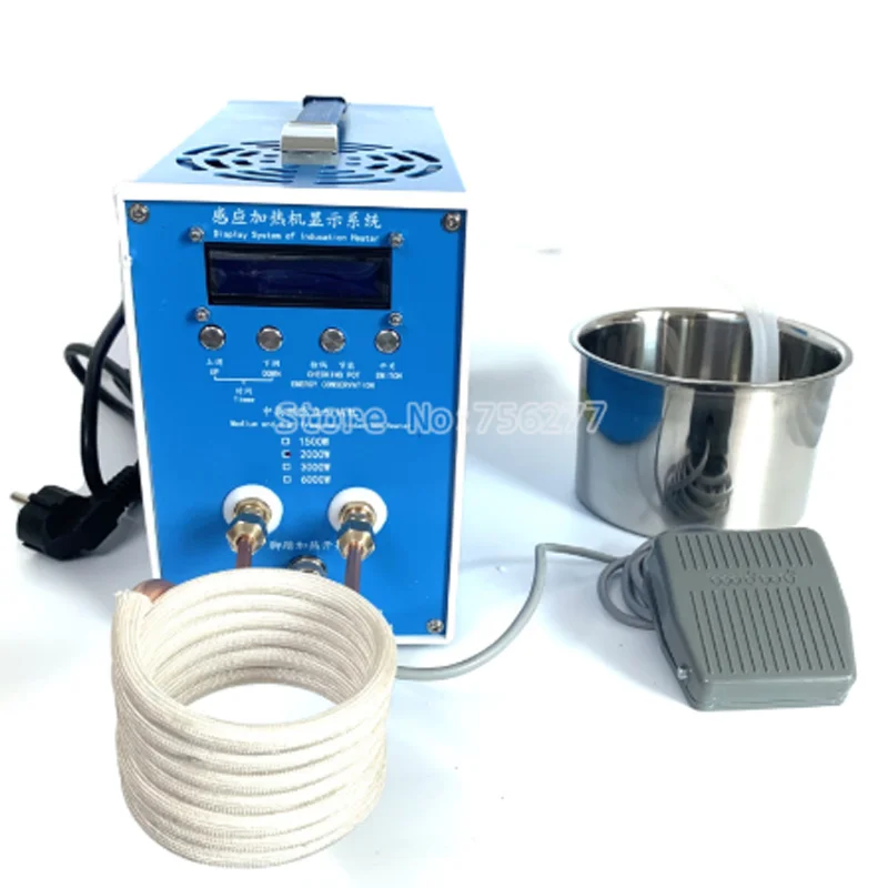 6000 Вт звс индукционный нагреватель машина индукционного нагрева металла