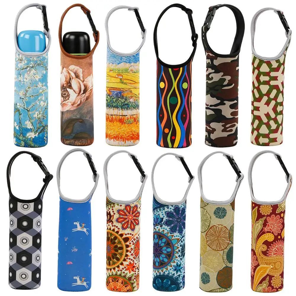 Новый портативный чехол с теплоизоляцией крышка для бутылки водой Защитная