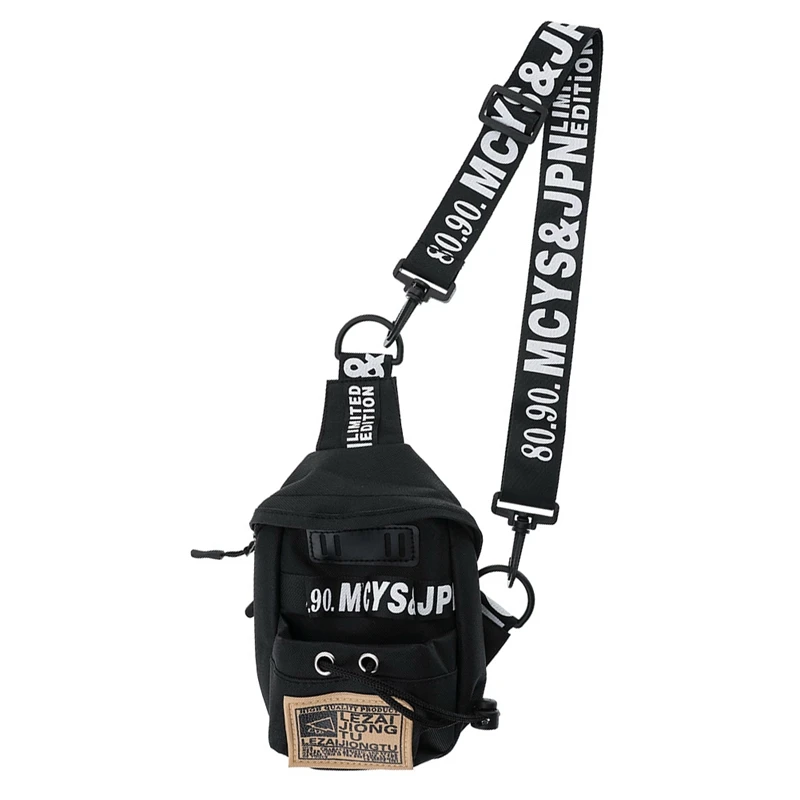 

Shoulder Messenger Bag Female Small Bag Mobile Phone/chest Bag- Black Fashion Single Product Outdoor Small Accessories