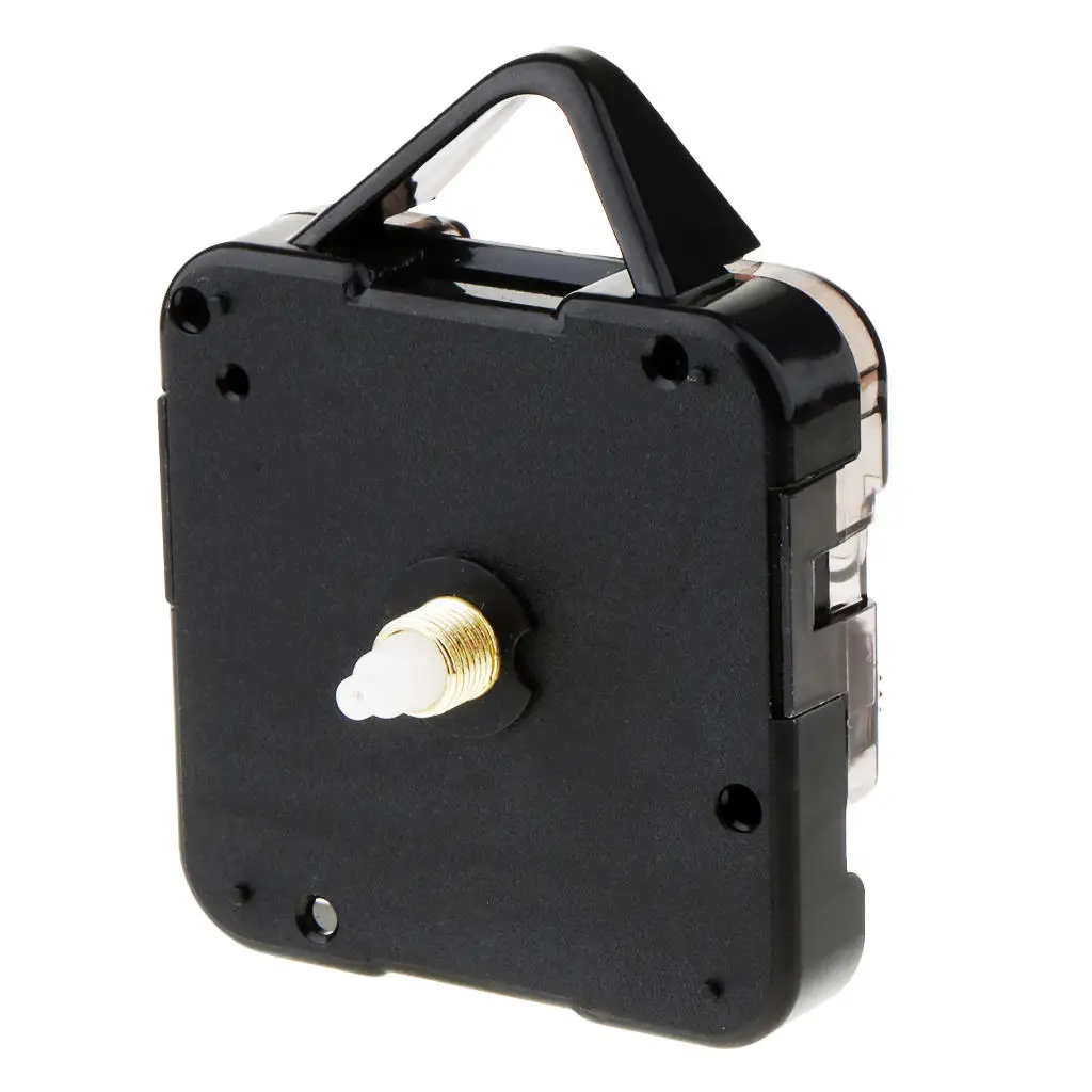 

Mechanism Repair Parts Black Quartz Wall Clock Movement Replacement 12888SK