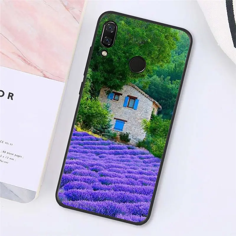 Простой чехол Babaite для телефона с фиолетовыми цветами лаванды Xiaomi mi5 6 A1 A2 Lite Mi9 9SE