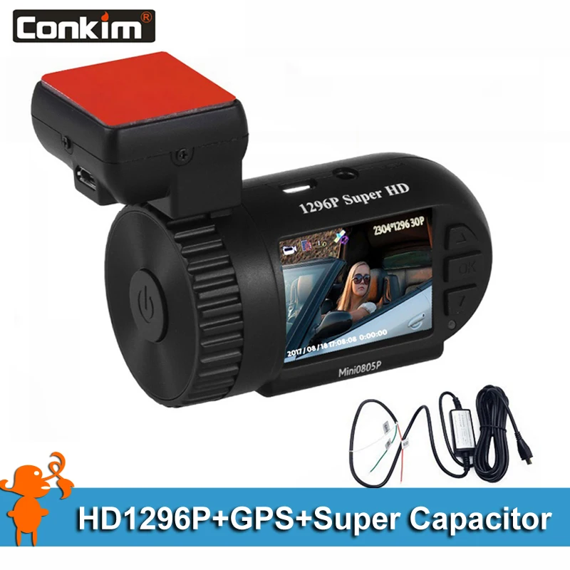 Conkim Автомобильная камера Full HD 1296P видеорегистратор ADAS LDWS Pro конденсатор