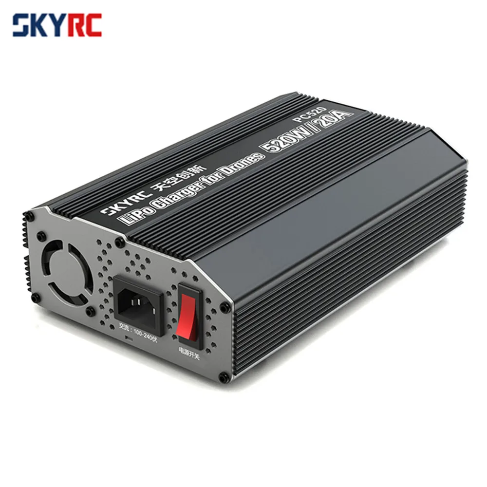 SKYRC PC520 2-6S литиевая батарея, специальное зарядное устройство для сельскохозяйственной защиты растений, светодиодный цифровой дисплей, регулируемый ток, Быстрый c