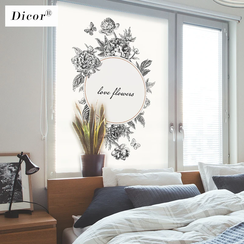 Антистатическая клейкая пленка для окон DICOR матовая непрозрачная тонированная