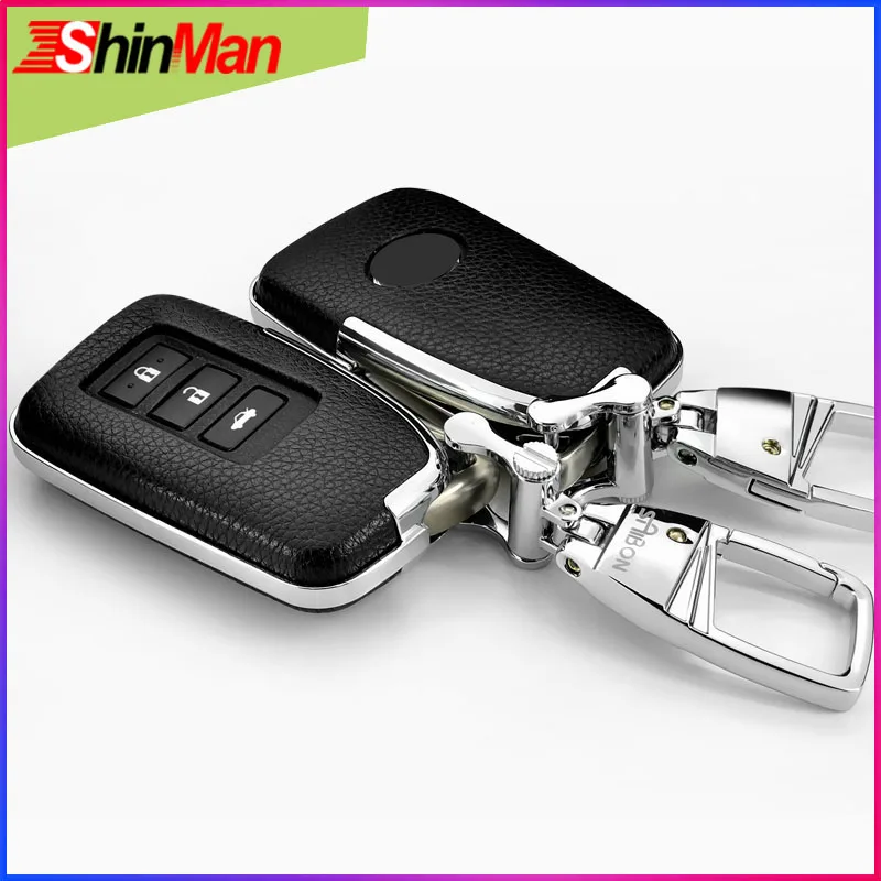 ShinMan чехол для ключей автомобильного ключа кожаный LEXUS RX270 ES250 NX200t E200 CT200h GS IS NS