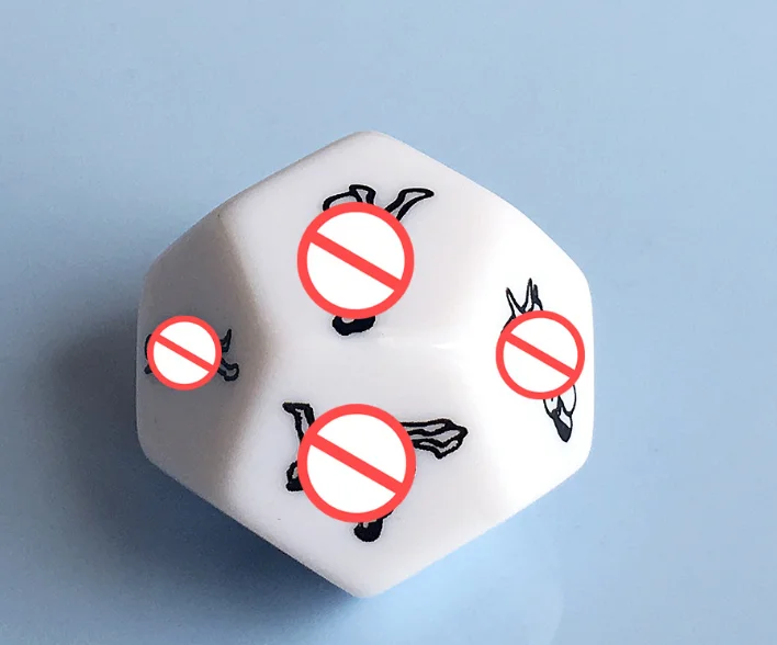 White-1pcs Горячие-Забавные эротические игральные кости 12 позиций эротический крэпс секс светящаяся игральная кость любовь игрушечные кубики для взрослых Секс игрушки фосфоресцирующие пары игра в кости - Color: White-1pcs