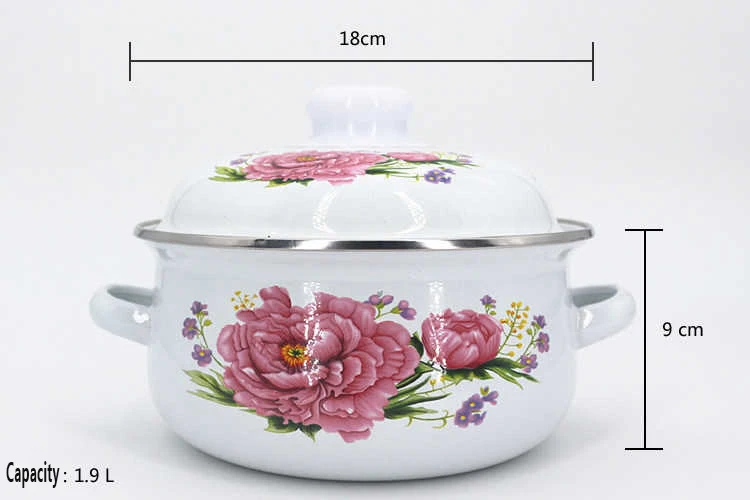 Суп котелок для тушения горшок из трех частей эмалированный суп горшок утолщение сковородки горячий котелок для тушения горшок кипения для супа горячий горшок Ollas De Cocina