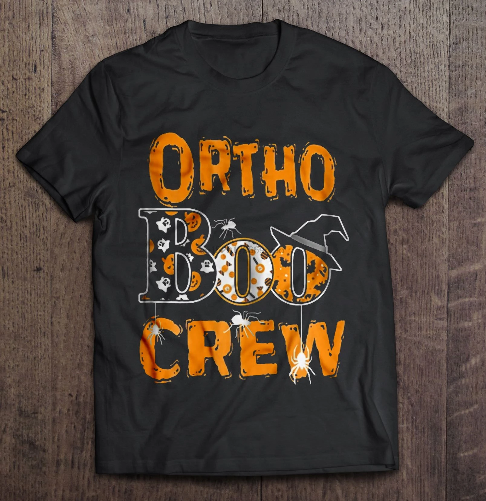 Мужская футболка Ortho Boo Crew Хэллоуин женская |