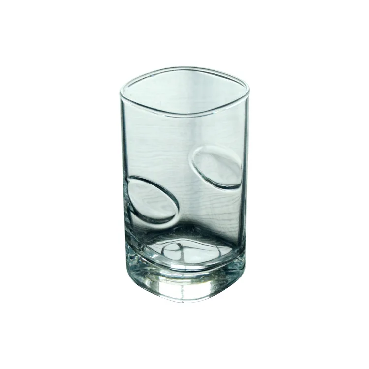 

Set of 2 high quality crystal party whiskey wine glass home party beer drinking glass cups 0901-05