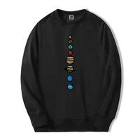planets colour sweatshhirt hoodie men autumn winter warm fleece sweatshirts creative design funny fitness hoodies jumper hoody