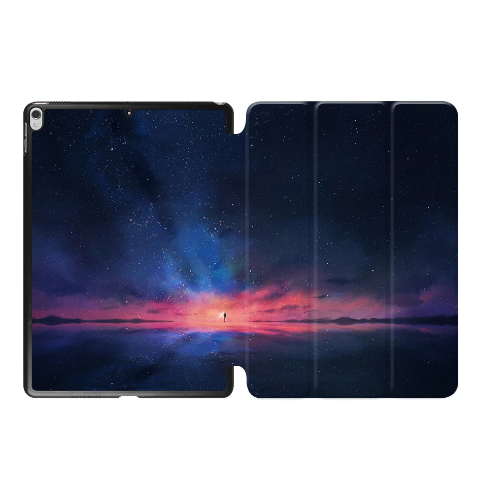 MTT из искусственной кожи чехол для iPad Air 3-го поколения 10,5 дюймов Тонкий флип смарт-чехол для iPad Pro 10,5 чехол для планшета с рисунком - Цвет: IP17