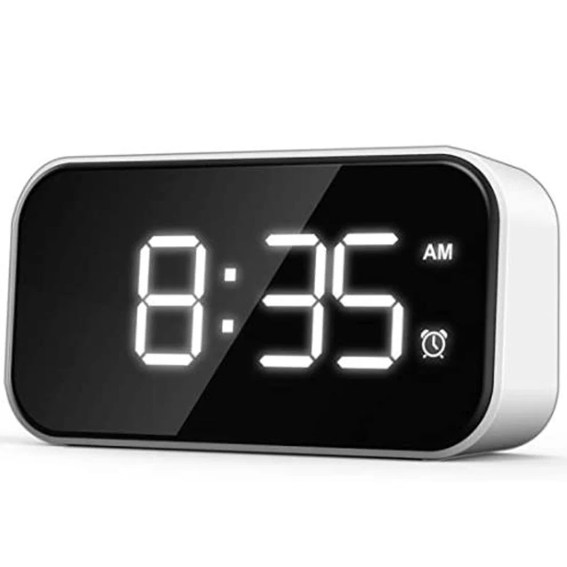 Светодиодный Будильник с простым управлением простое Повтор сигнала