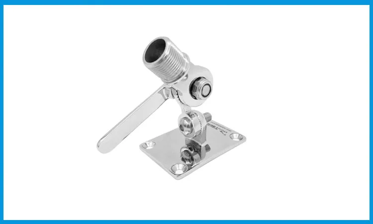 Судовая антенна из нержавеющей стали 316 VHF двухосевая Регулируемая опорная с