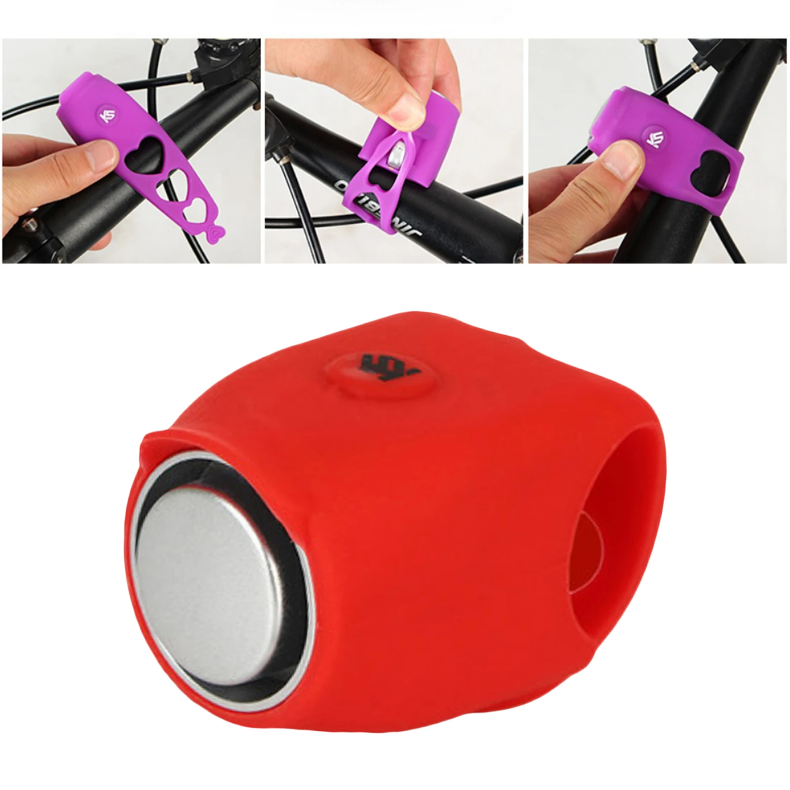 

Cycling Electric Bicycle Horn Bike MTB Handlebar Ring Bell Alarm 120db 6 Tones