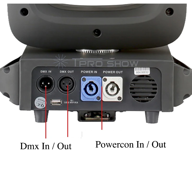 Мини-проектор с движущейся головкой 3x40 Вт RGBW | Лампы и освещение