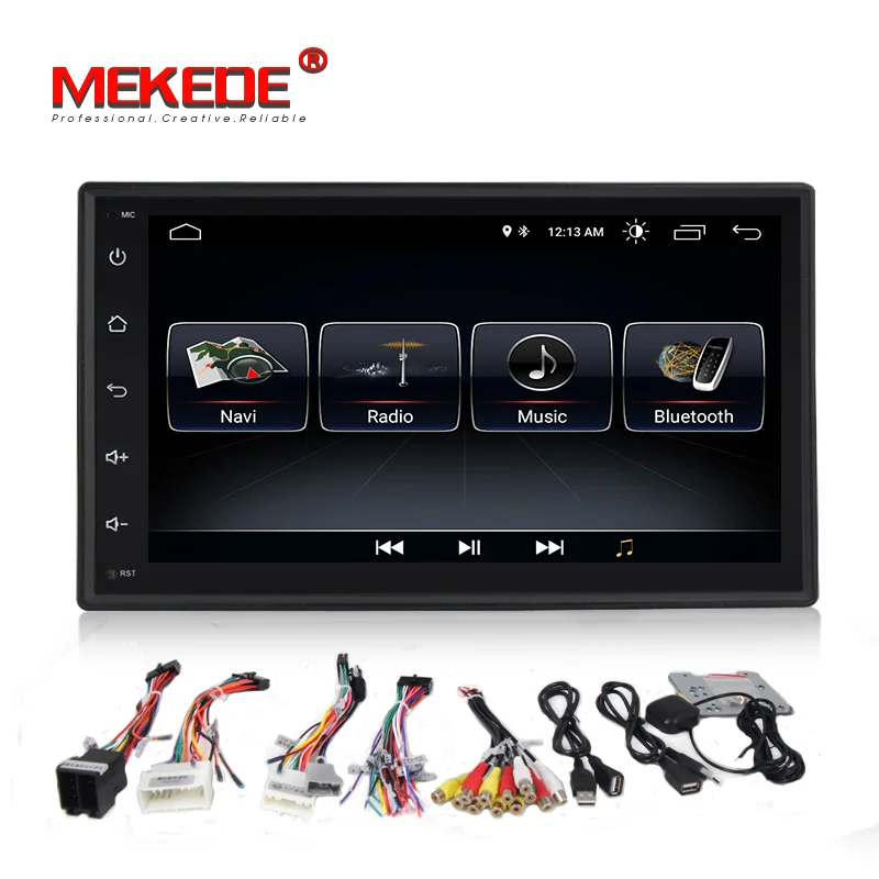 Автомобильный DVD gps android 8,1 плеер 2 din радио универсальный gps навигация Мультимедиа для Nissan Toyota Volkswagen Mazda BYD Kia VW