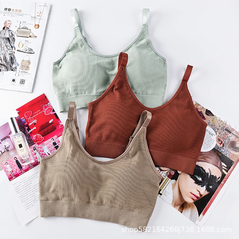 BZEL модный тонкий бесшовный бюстгальтер с подушечками без косточек пуш ап нижнее