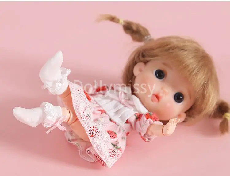 1 пара мини милые кукольные носки с бантиком для OB11 1/12BJD, holala, Obitsu 11 кукольные короткие носки для кукольной обуви аксессуары для носков