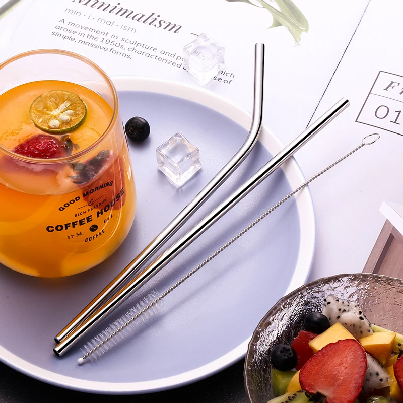 

7pcs Metal Straw Spoon Fork Chopsticks and Portable Case Dinnerware Set Camping Cutlery Set Travel Silverware Reusable Utensils