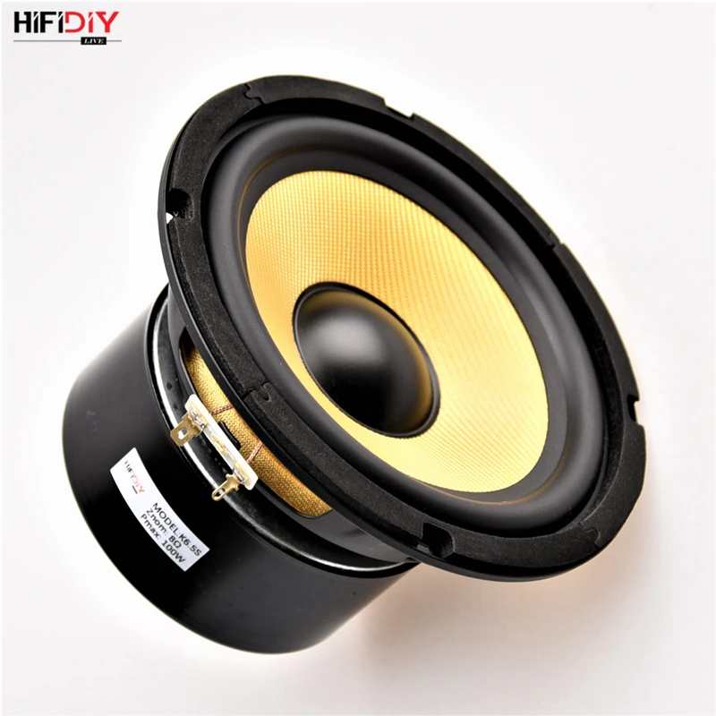 HIFIDIY LIVE HIFI колонки 6 5 дюймов &quotMidbass НЧ динамик узел для самостоятельной сборки 8 Ом