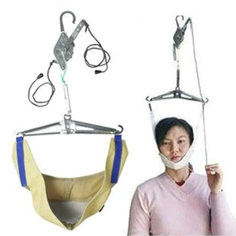 Шейный Тяговый шейный прибор для растяжки шеи Регулируемый хиропрактика