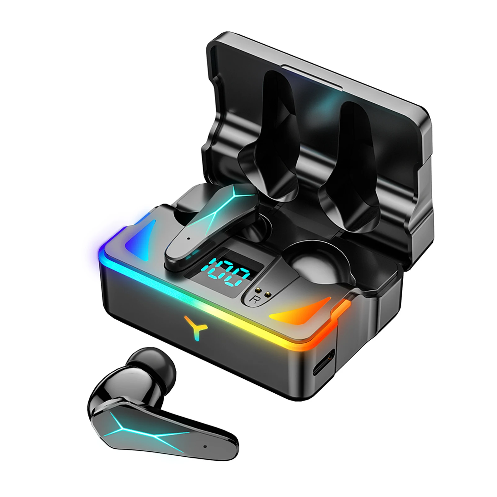 

Compatible Travel Gaming Earphones Gift Sport Touch Control Mini Portable Music Fast Charging Wireless Earbud With Mic