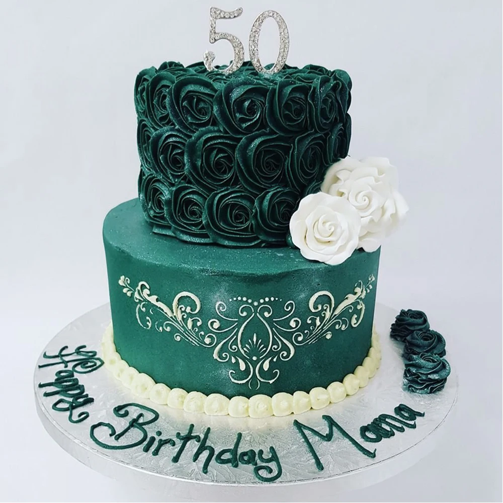 Пищевой Порошок для украшения торта хлеба шоколада темно зеленого цвета 10 г| |